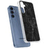 Black Marble Galaxy A35 5G Clear Case